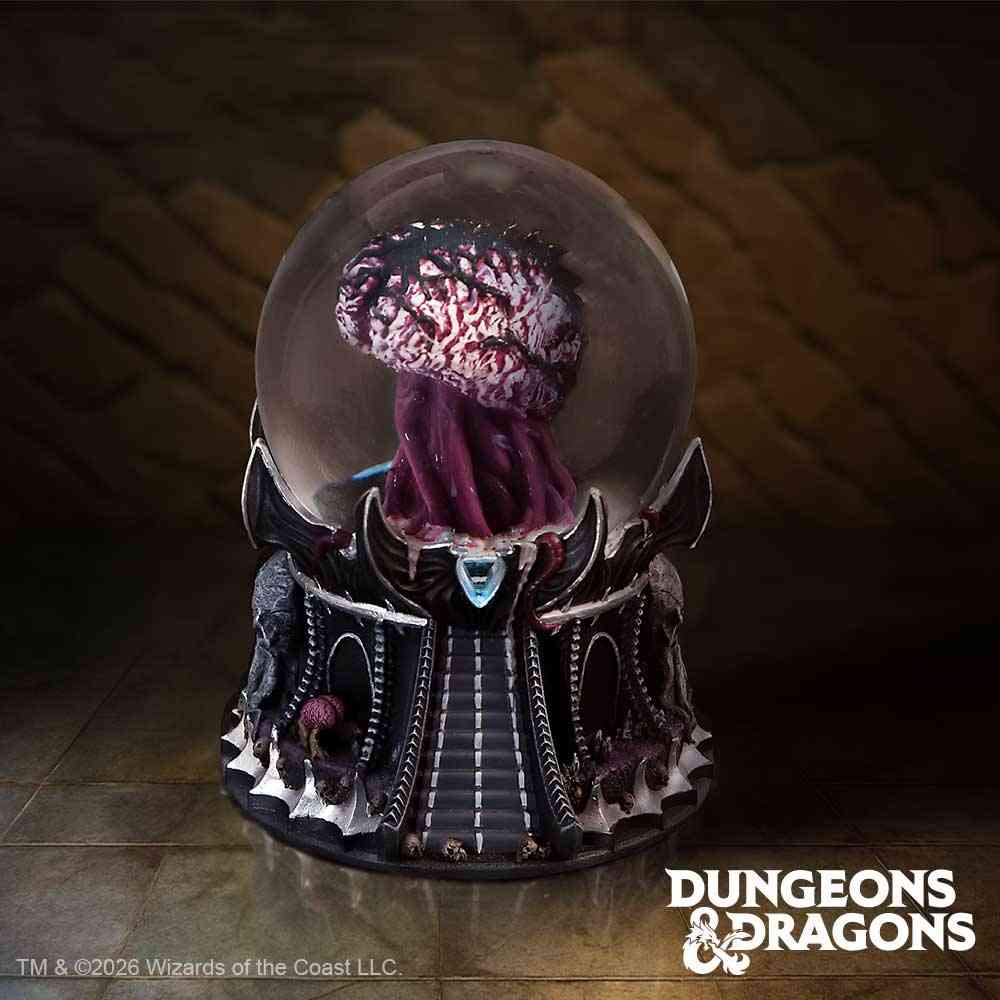 Nemesis Now Dungeons & Dragons - Elder Brain Snow Globe Dekorative Figur - Mehrfarben